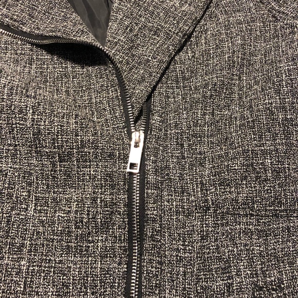 Primark Women’s Tweed Parka Coat Grey sz: 12 - Picture 4 of 8